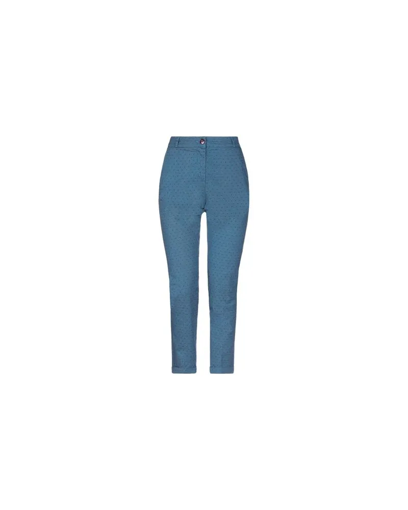 Manila Grace HOSEN & RÖCKE - Hosenauf YOOX.COM Taubenblau