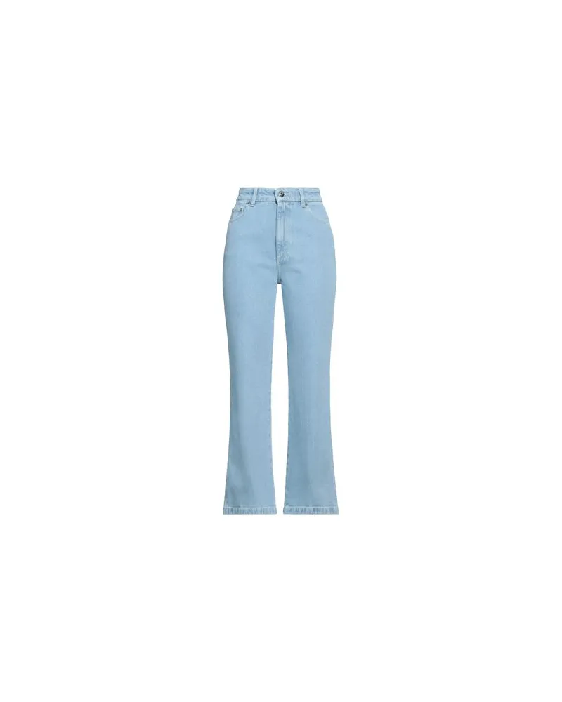 Nanushka HOSEN & RÖCKE - Jeanshosenauf YOOX.COM Blau