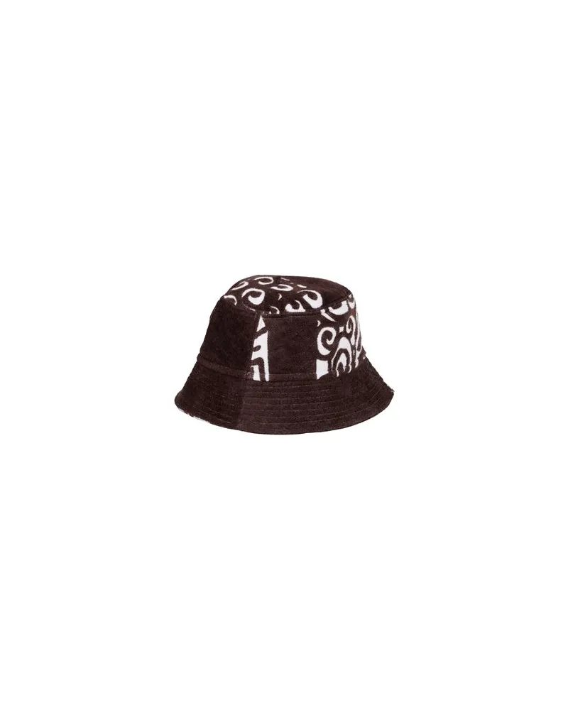 Marine Serre ACCESSOIRES - Mützen & Hüteauf YOOX.COM Dunkelbraun