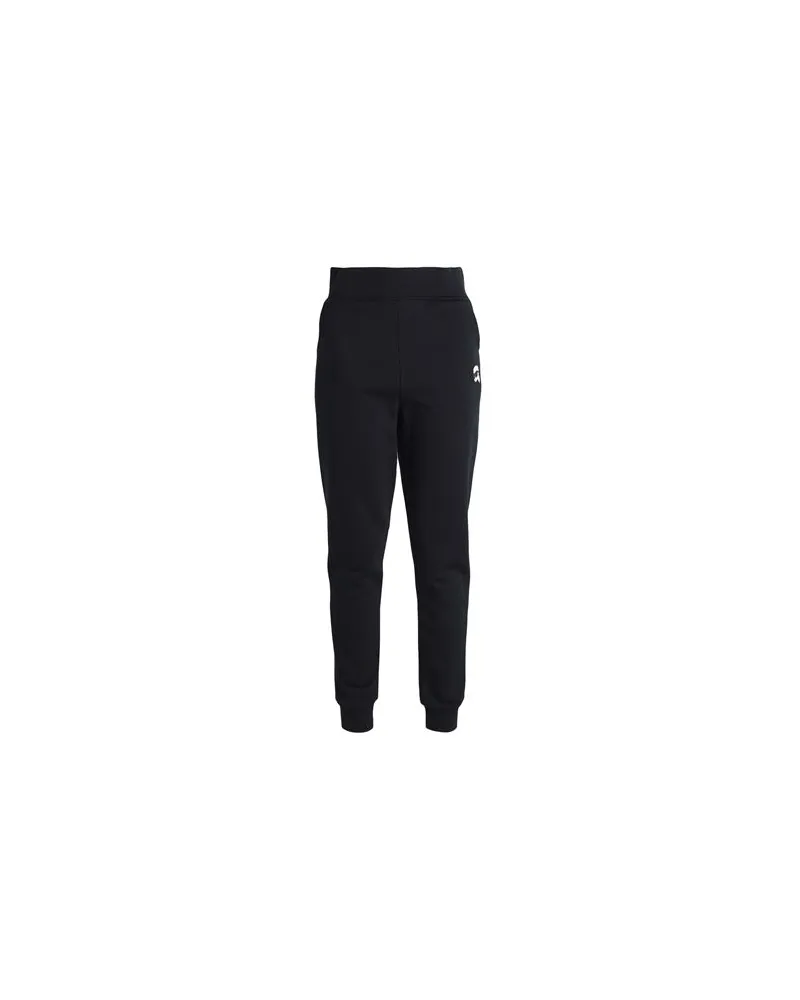 Karl Lagerfeld IKONIK 2.0 SWEAT PANTS - HOSEN & RÖCKE - Hosenauf YOOX.COM Schwarz