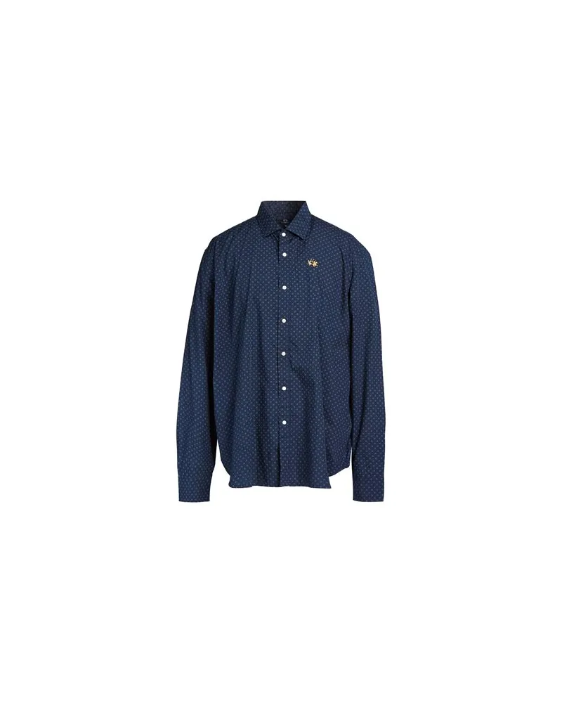 La Martina TOPS - Hemdenauf YOOX.COM Nachtblau