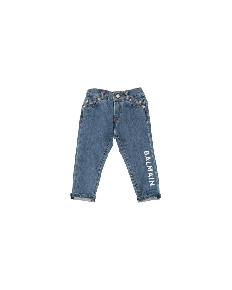Balmain HOSEN & RÖCKE - Jeanshosenauf YOOX.COM Blau