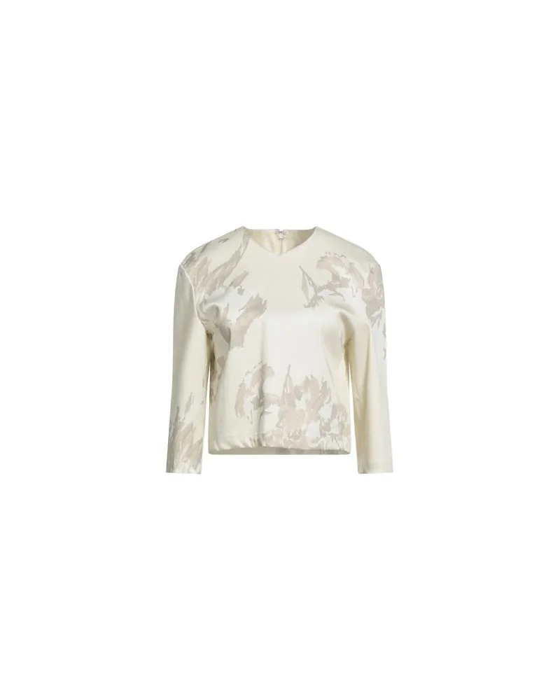 ROTATE Birger Christensen TOPS - Topsauf YOOX.COM Cremeweiß