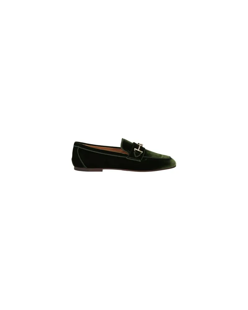 TOD'S SCHUHE - Mokassinsauf YOOX.COM Militärgrün