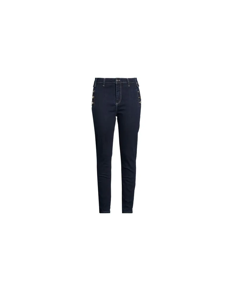 Rinascimento HOSEN & RÖCKE - Jeanshosenauf YOOX.COM Blau