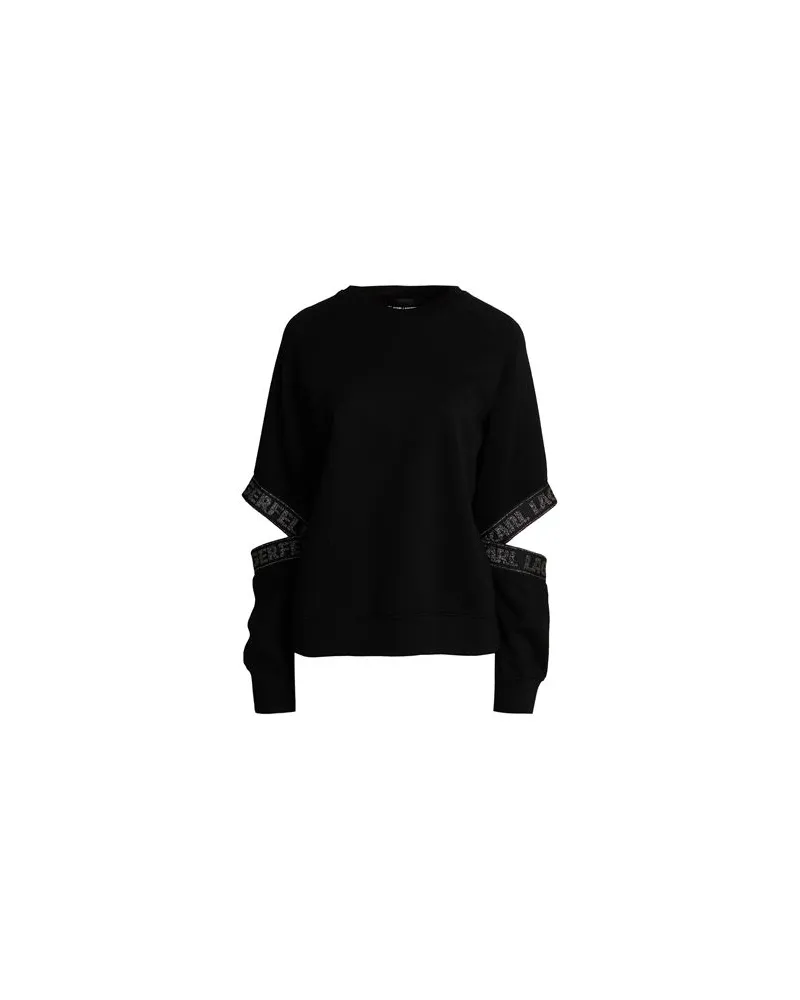 Karl Lagerfeld TOPS - Sweatshirtsauf YOOX.COM Schwarz