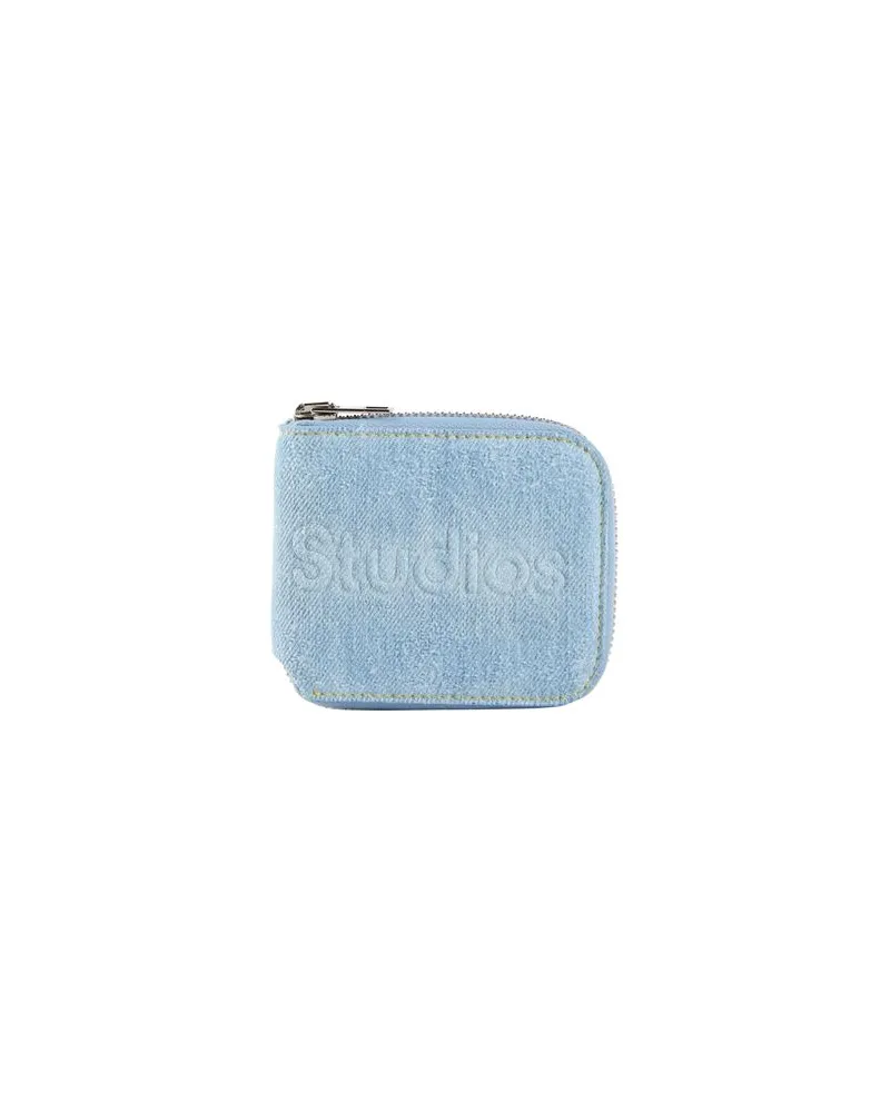 Acne Studios Kleinlederwaren - Brieftaschenauf YOOX.COM Blau