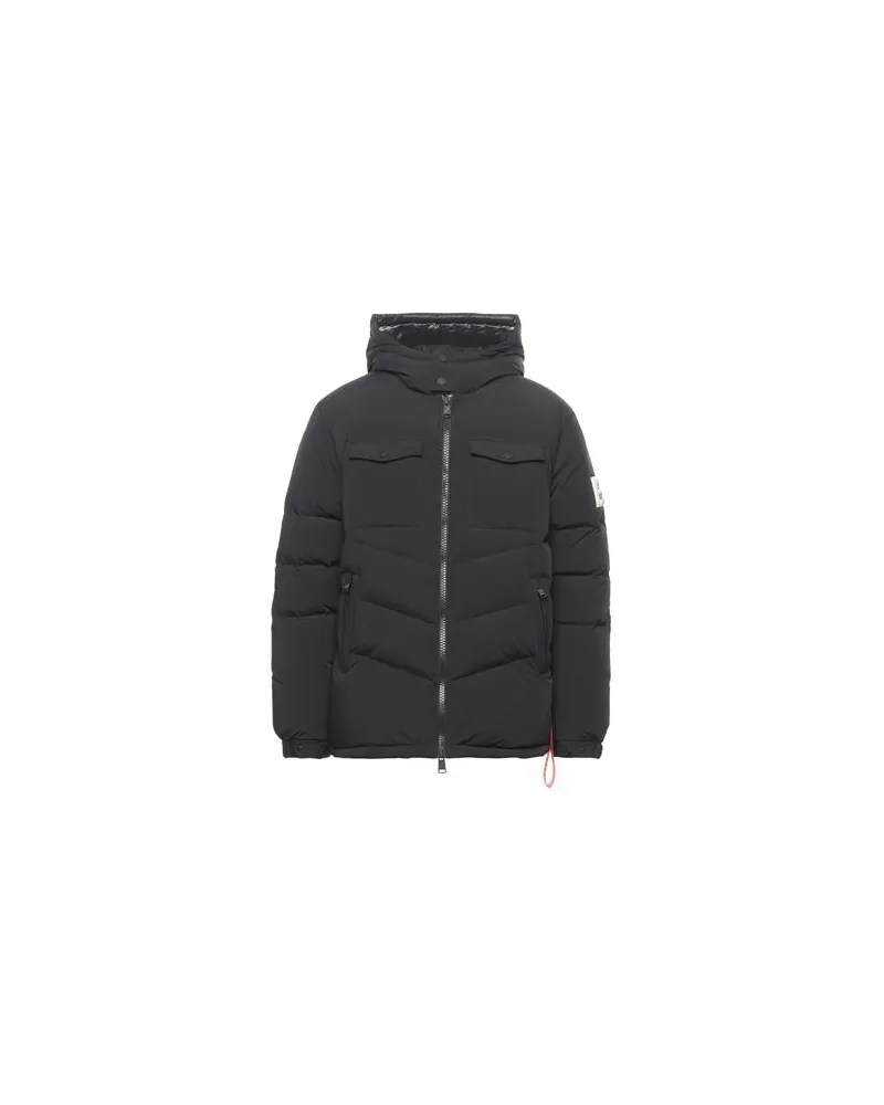 AFTER/LABEL JACKEN & MÄNTEL - Pufferjacken & Daunenjackenauf YOOX.COM Schwarz
