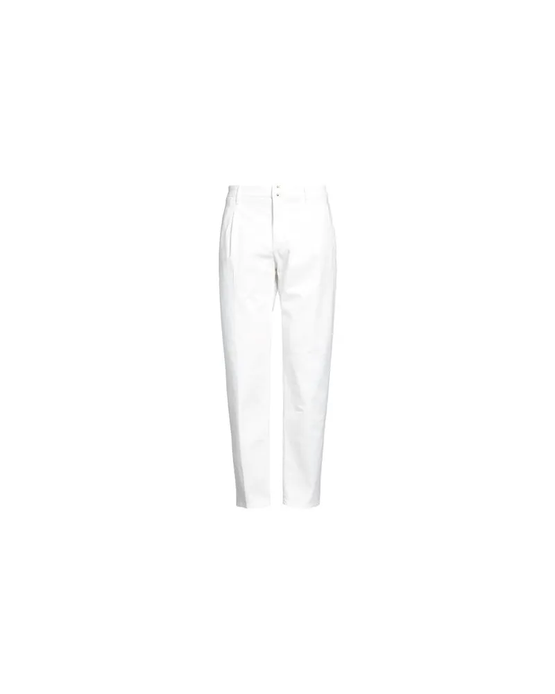 Incotex BLUE DIVISION - HOSEN & RÖCKE - Hosenauf YOOX.COM Weiß