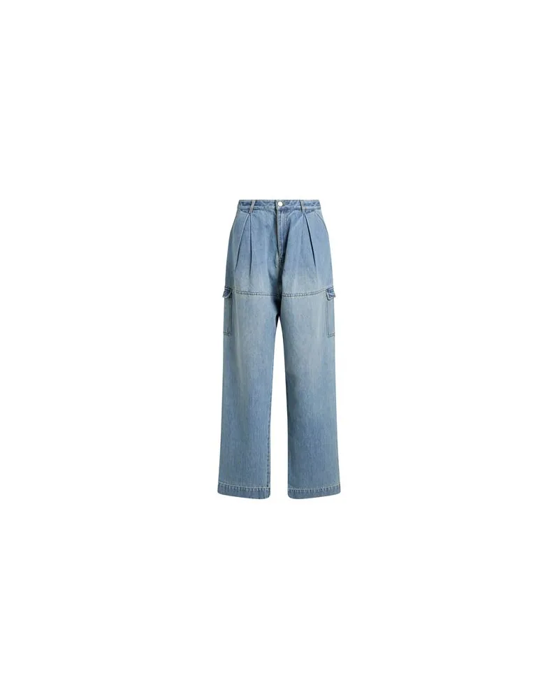 LHD HOSEN & RÖCKE - Jeanshosenauf YOOX.COM Blau