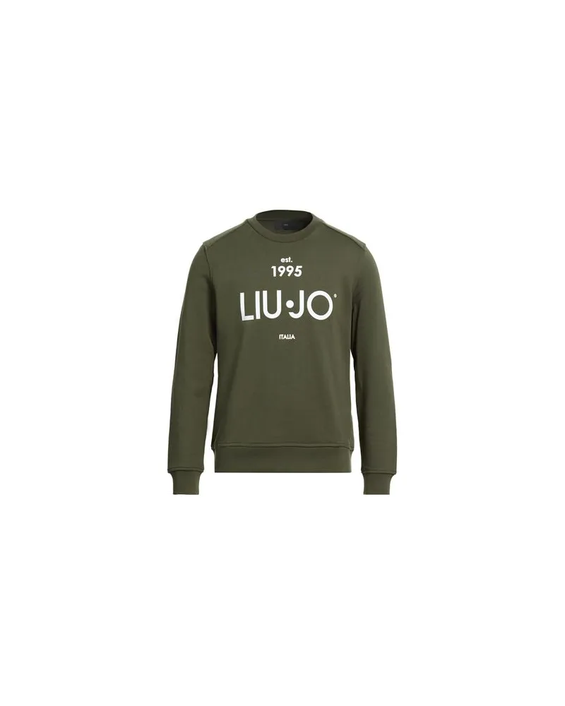 Liu Jo TOPS - Sweatshirtsauf YOOX.COM Militärgrün