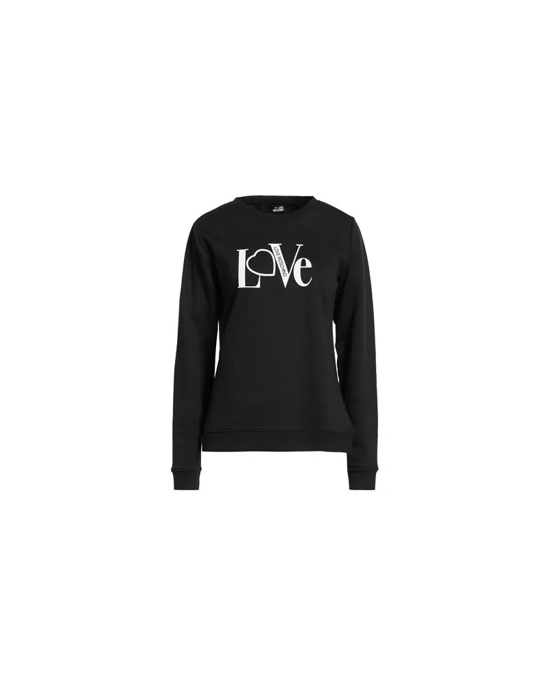 Moschino TOPS - Sweatshirtsauf YOOX.COM Schwarz