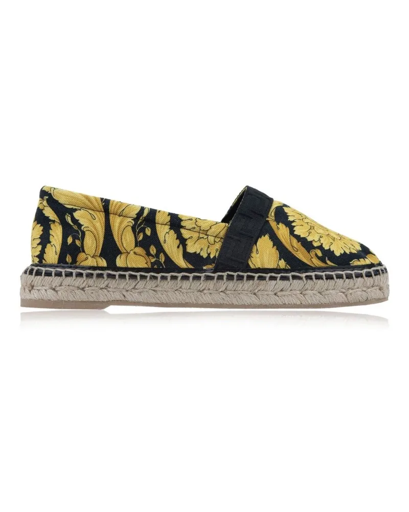 Versace Espadrilles Schwarz