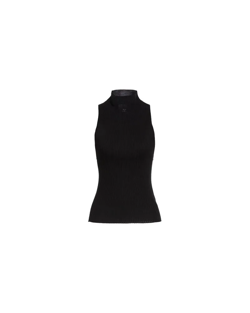 Courrèges TOPS - Topsauf YOOX.COM Schwarz