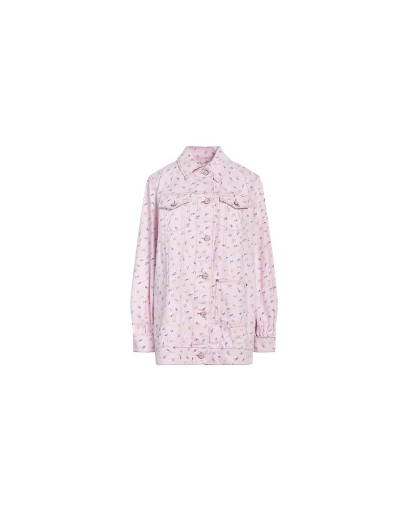 Ganni JACKEN & MÄNTEL - Jeansjacken/Mäntelauf YOOX.COM Rosa