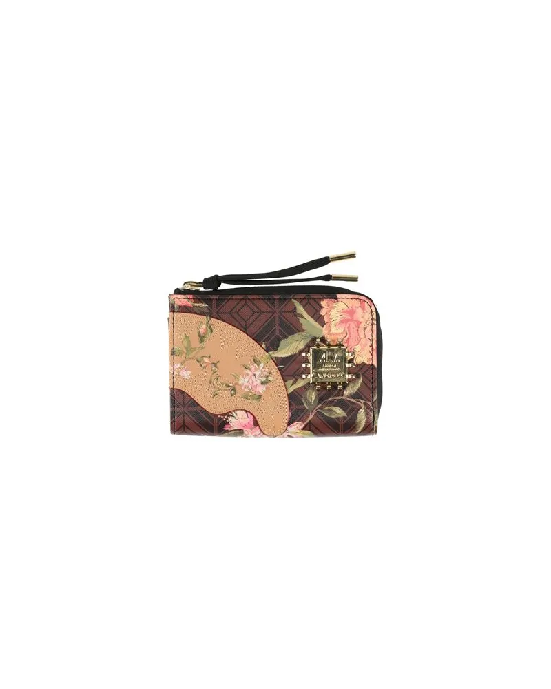 Sprayground A.I. AFRICAN INTELLIGENCE BY SANDFLOWER AI HENNY FLORAL WALLET - Kleinlederwaren - Brieftaschenauf YOOX.COM Braun