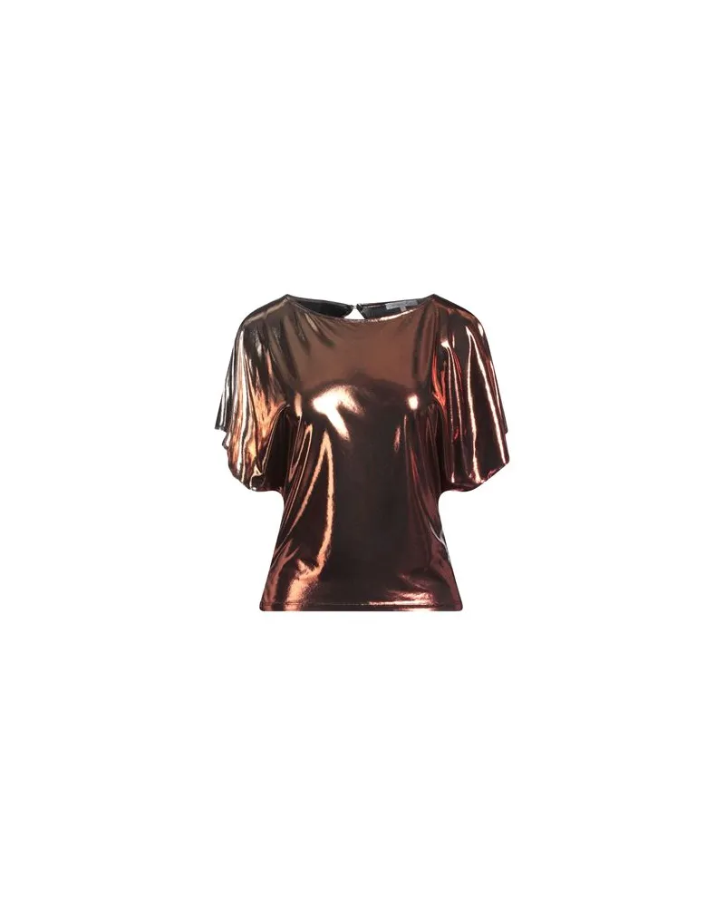 Patrizia Pepe TOPS - T-shirtsauf YOOX.COM Bronze