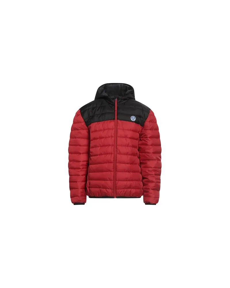 North Sails JACKEN & MÄNTEL - Pufferjacken & Daunenjackenauf YOOX.COM Rot