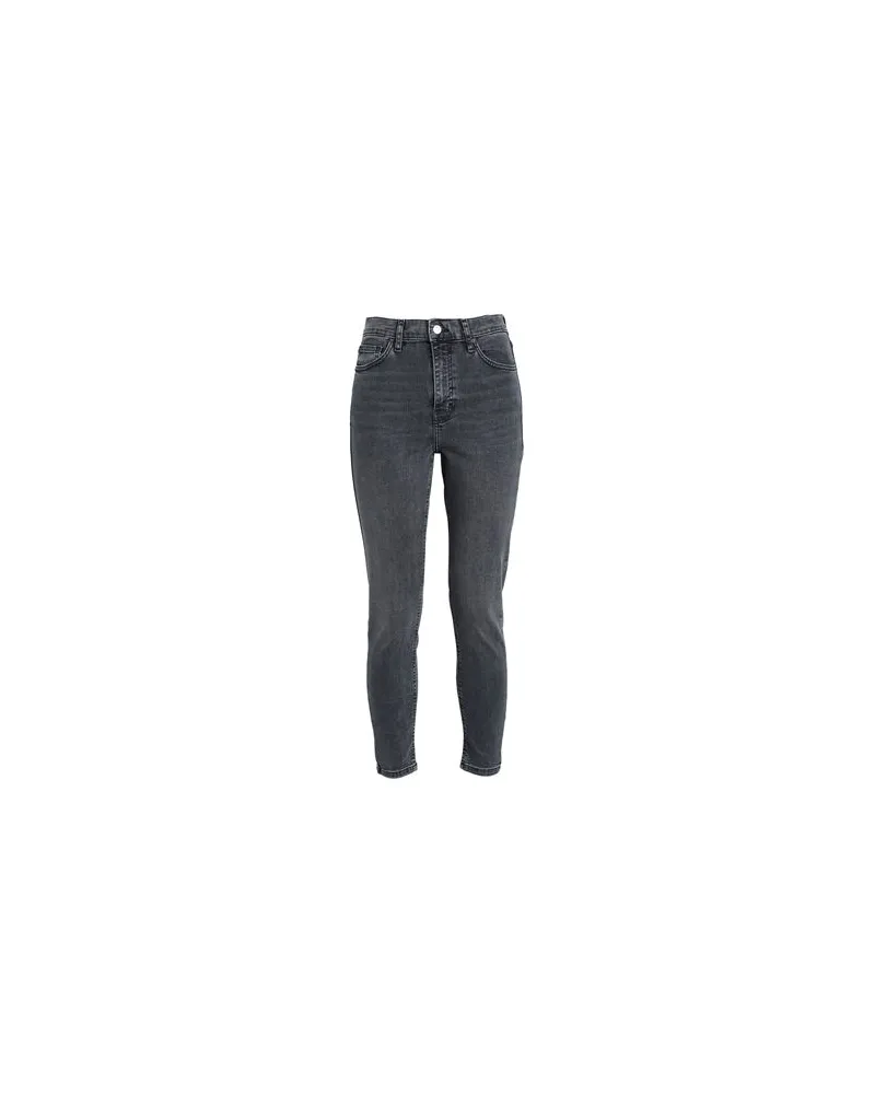 Topshop HOSEN & RÖCKE - Jeanshosenauf YOOX.COM Schwarz