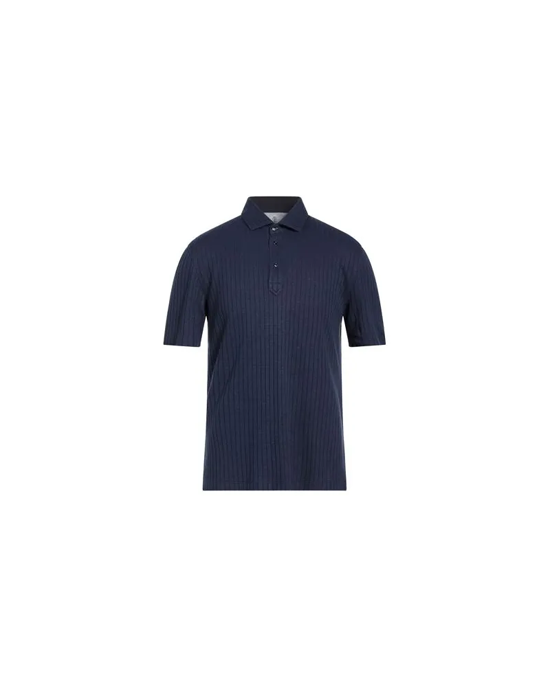 Brunello Cucinelli TOPS - Poloshirtsauf YOOX.COM Marineblau