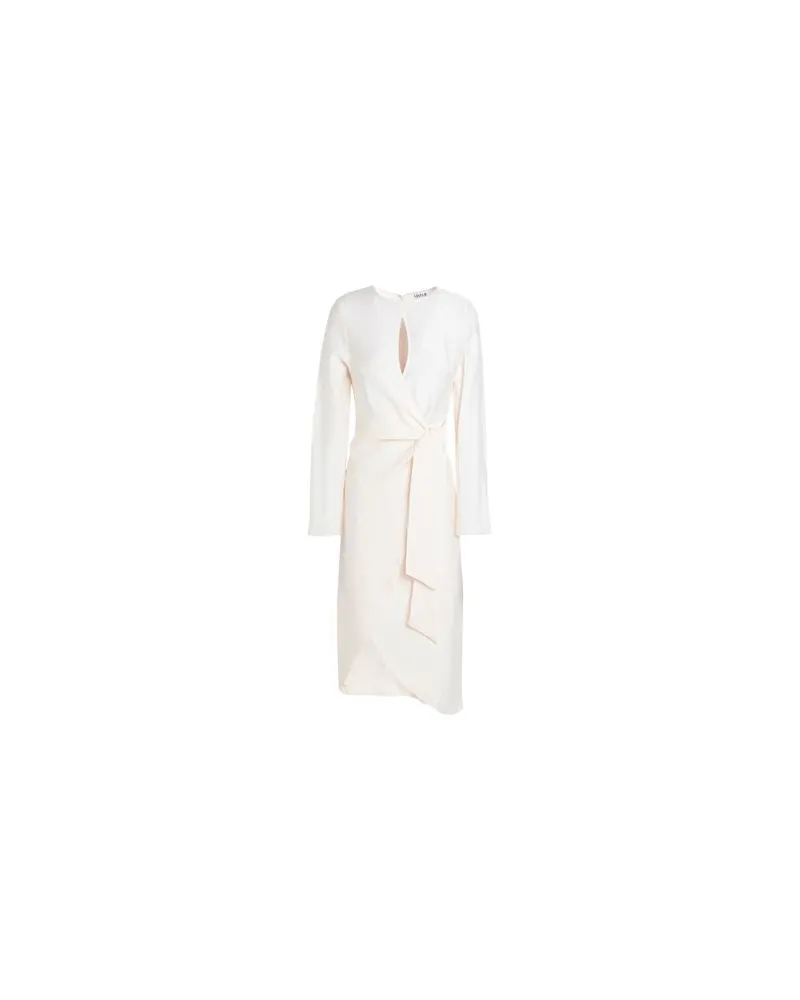EDITED Kate Dress  - KLEIDER - Midi-Kleiderauf YOOX.COM Cremeweiß