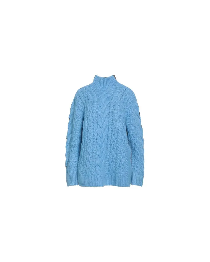 Stella McCartney STRICKWAREN - Rollkragenpulloverauf YOOX.COM Azurblau