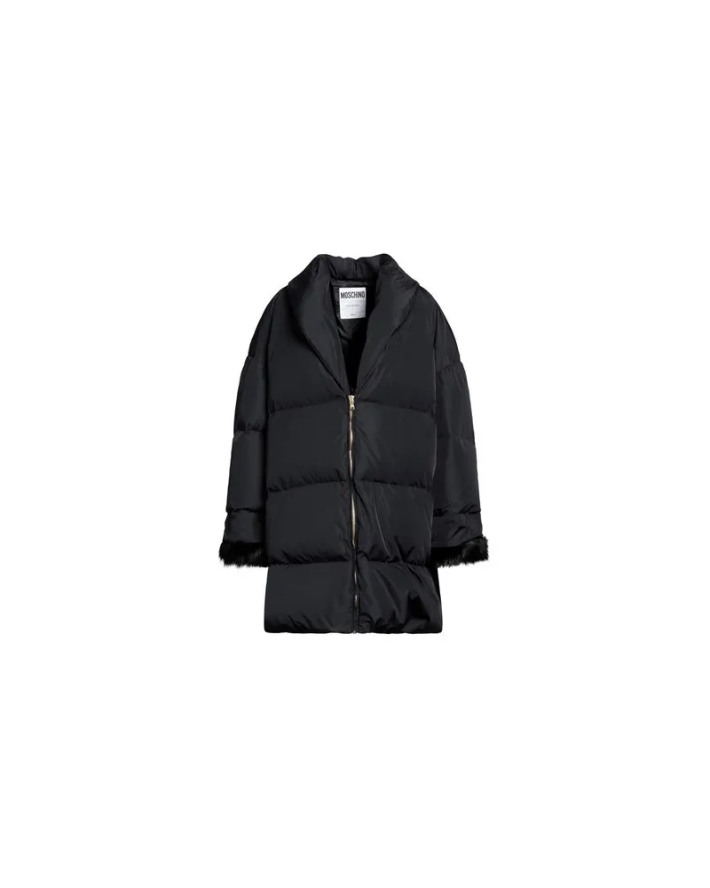 Moschino JACKEN & MÄNTEL - Pufferjacken & Daunenjackenauf YOOX.COM Schwarz