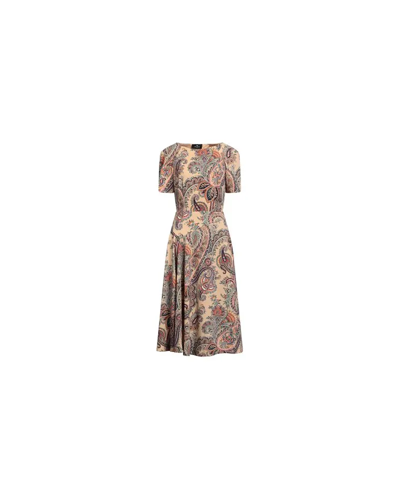 Etro KLEIDER - Midi-Kleiderauf YOOX.COM Sand