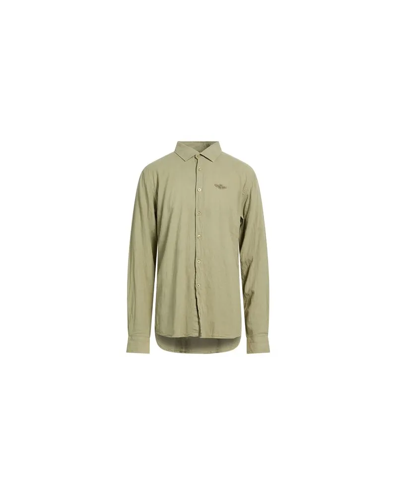 Aeronautica Militare TOPS - Hemdenauf YOOX.COM Militärgrün