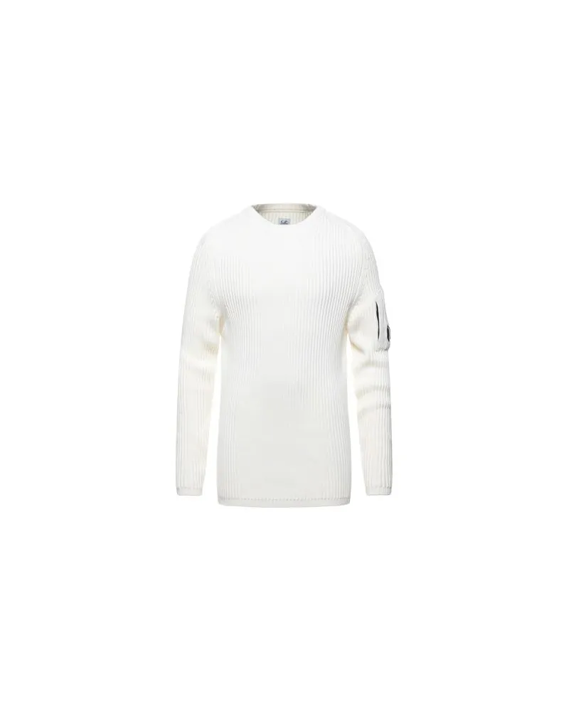 C.P. Company STRICKWAREN - Pulloverauf YOOX.COM Weiß