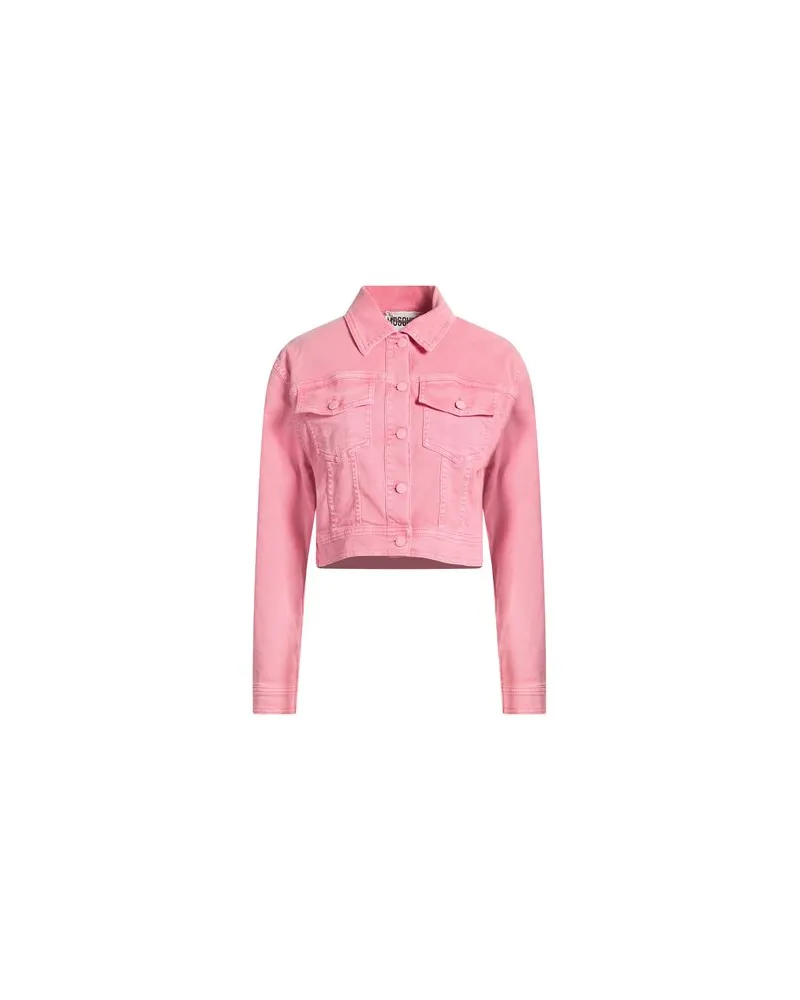 Moschino JACKEN & MÄNTEL - Jeansjacken/Mäntelauf YOOX.COM Rosa