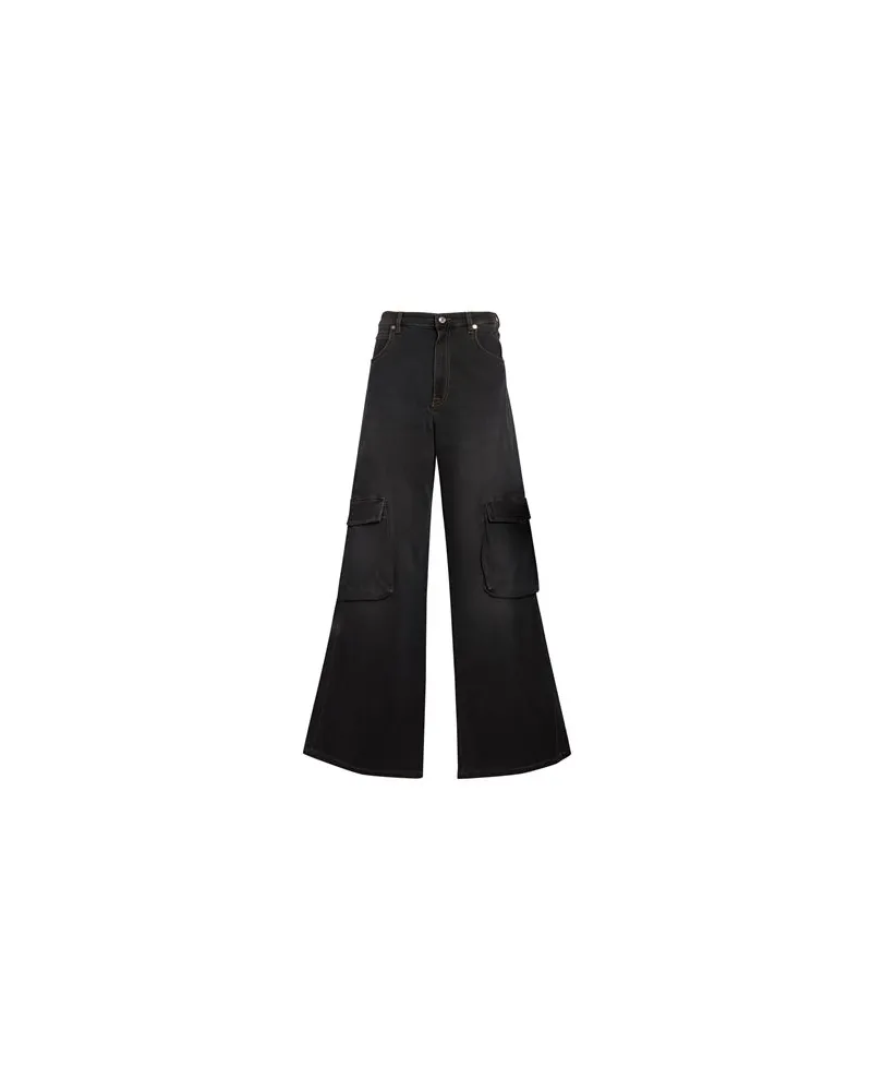 Iceberg HOSEN & RÖCKE - Jeanshosenauf YOOX.COM Schwarz