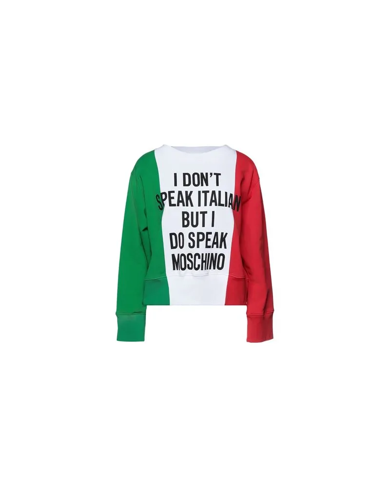Moschino TOPS - Sweatshirtsauf YOOX.COM Weiß