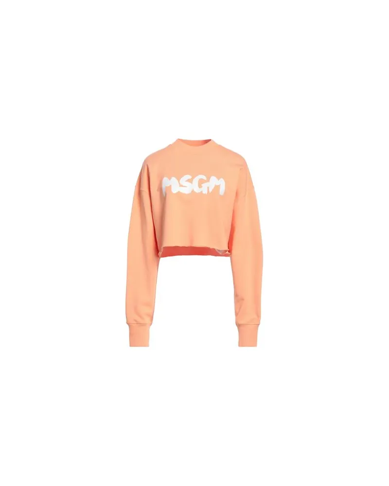MSGM TOPS - Sweatshirtsauf YOOX.COM Pfirsich