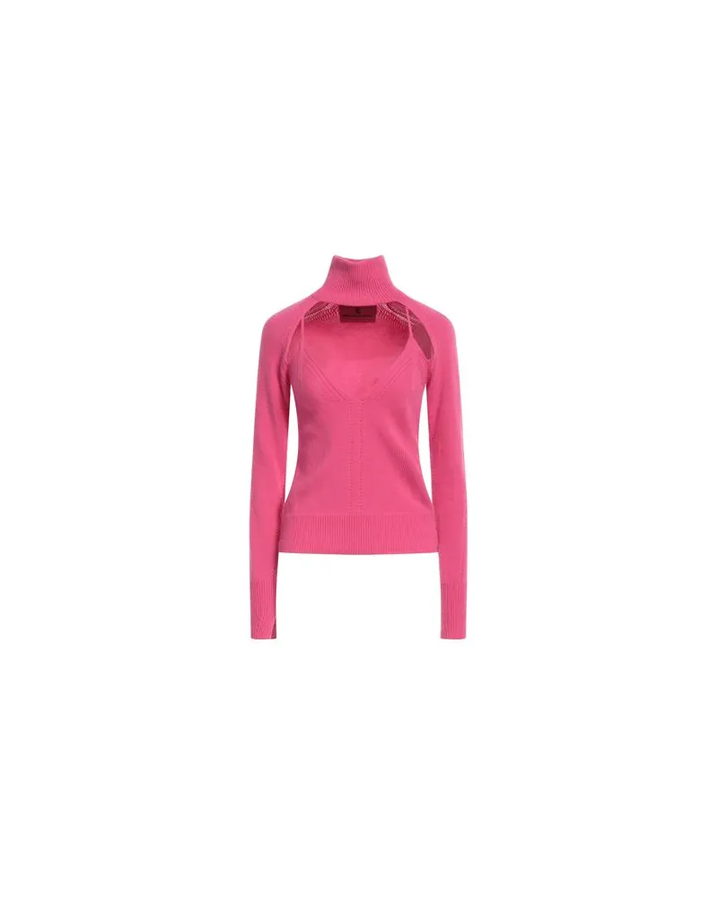 Ermanno Scervino STRICKWAREN - Rollkragenpulloverauf YOOX.COM Fuchsia