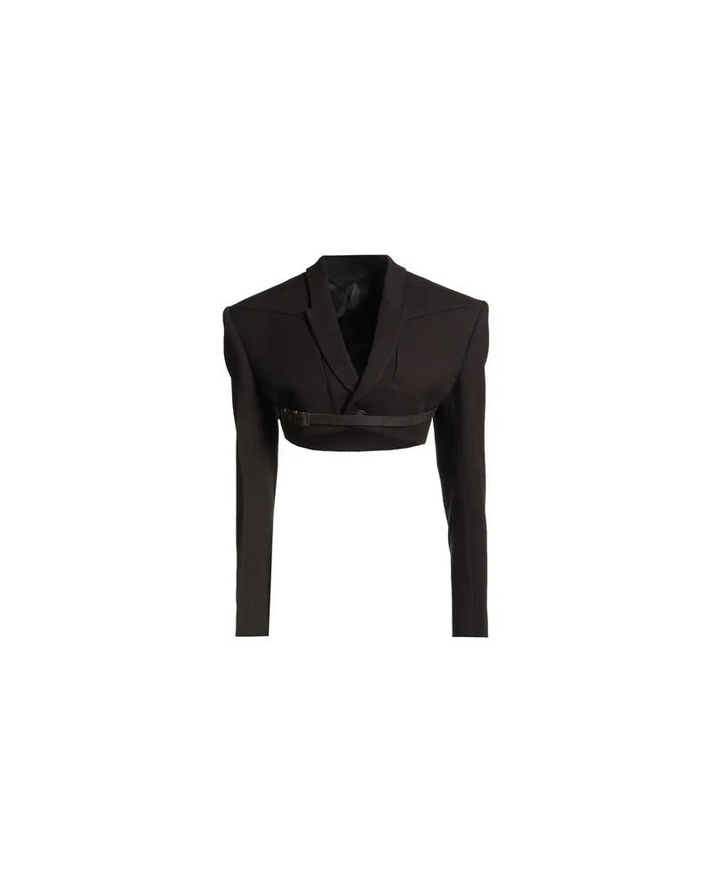 Rick Owens ANZÜGE und CO-ORDS - Blazersauf YOOX.COM Dunkelbraun