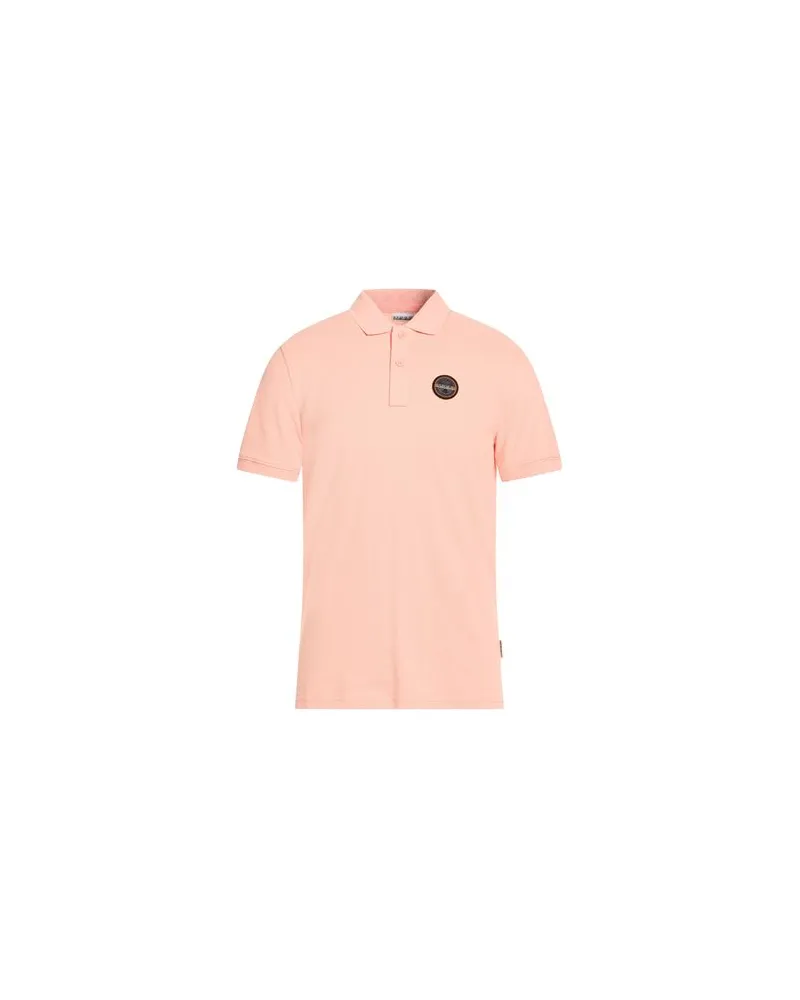 Napapijri TOPS - Poloshirtsauf YOOX.COM Lachs