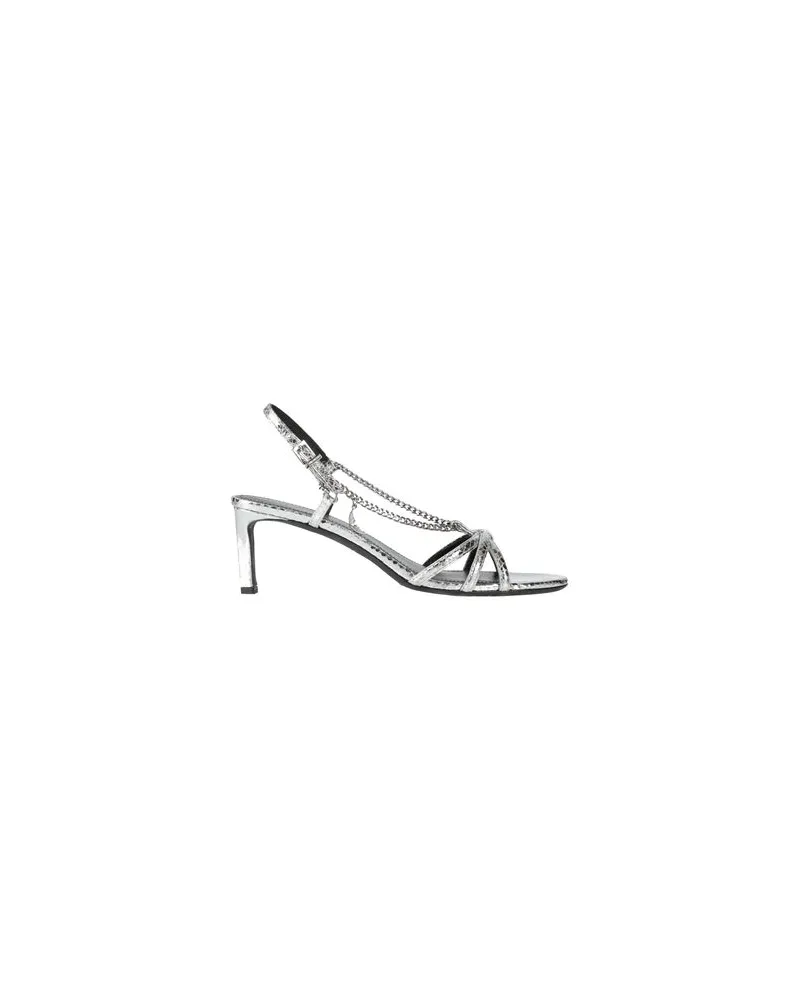 Zadig & Voltaire SCHUHE - Sandalenauf YOOX.COM Silber