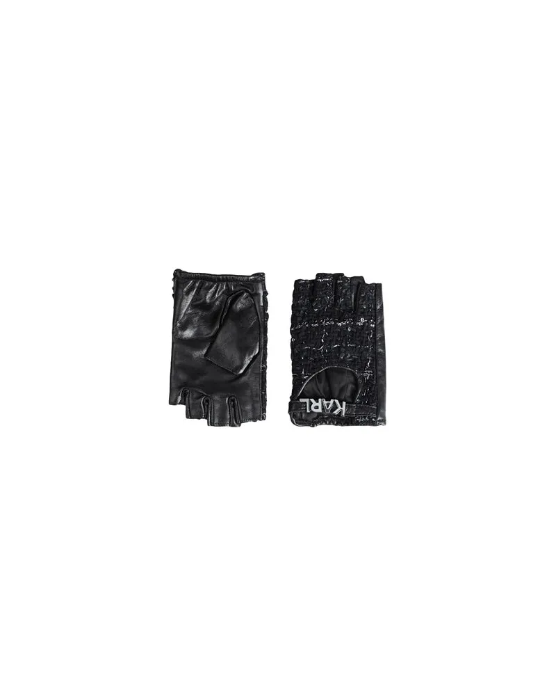 Karl Lagerfeld ACCESSOIRES - Handschuheauf YOOX.COM Schwarz