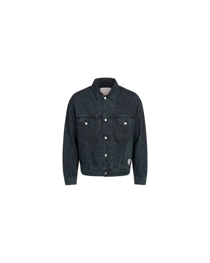 Emporio Armani JACKEN & MÄNTEL - Jeansjacken/Mäntelauf YOOX.COM Nachtblau