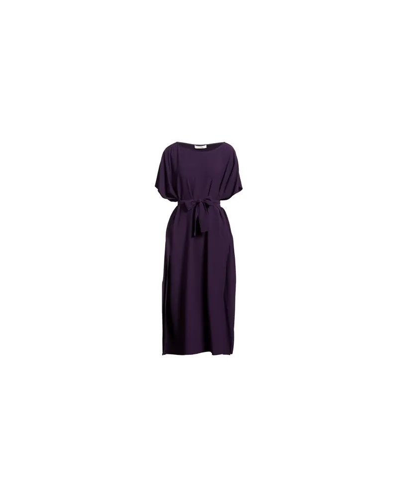 Liviana Conti KLEIDER - Midi-Kleiderauf YOOX.COM Dunkelviolett