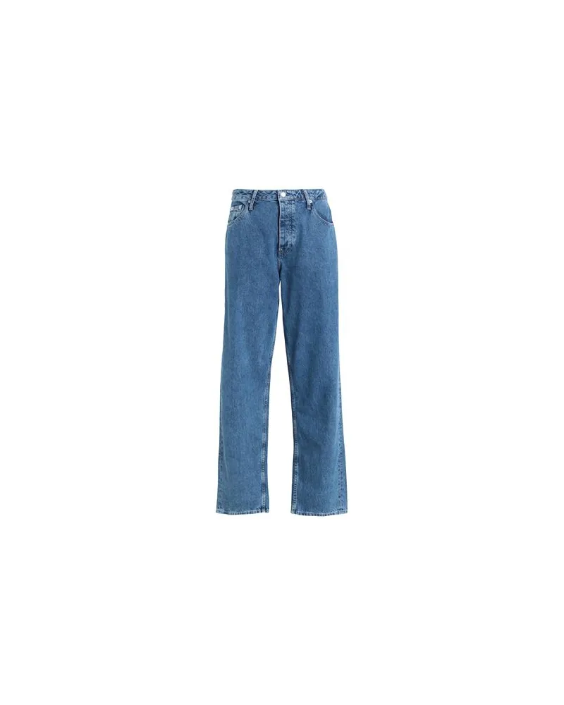 Calvin Klein HOSEN & RÖCKE - Jeanshosenauf YOOX.COM Blau