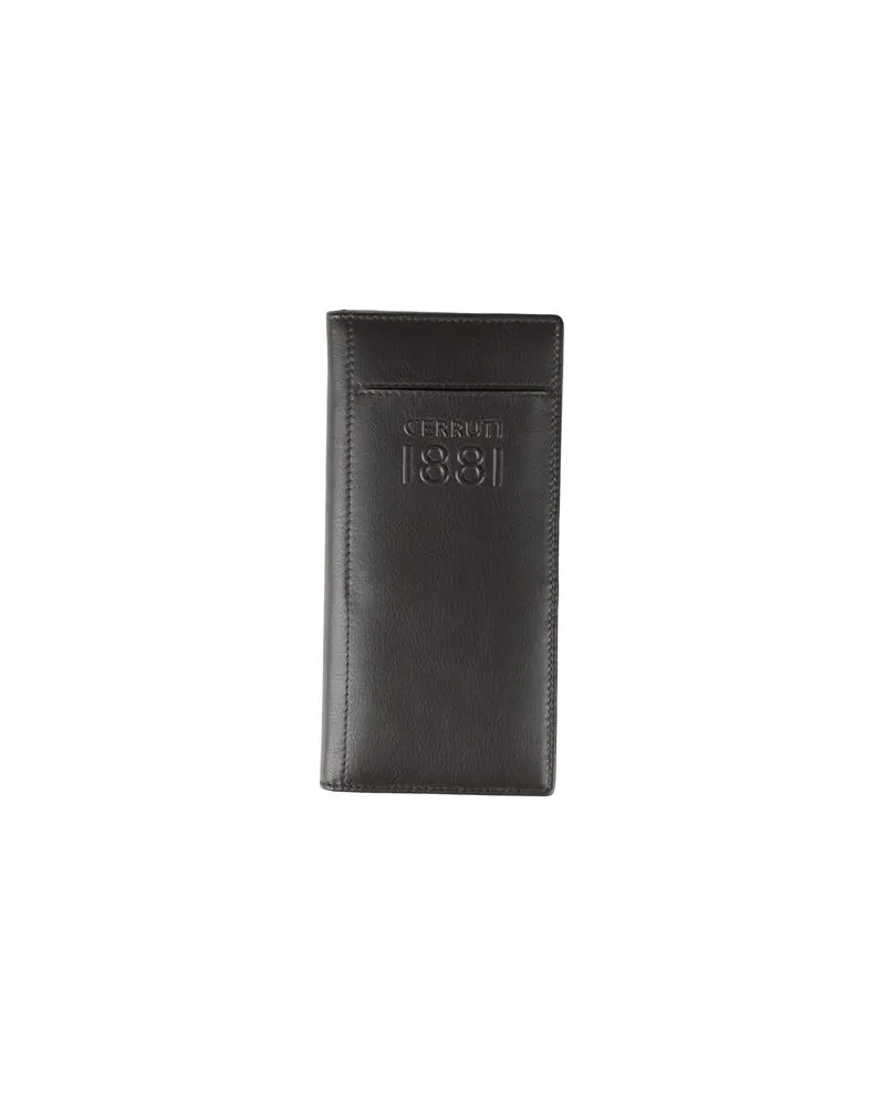Cerruti 1881 Kleinlederwaren - Brieftaschenauf YOOX.COM Dunkelbraun
