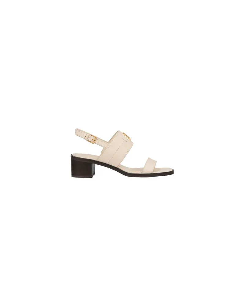 Tory Burch SCHUHE - Sandalenauf YOOX.COM Cremeweiß