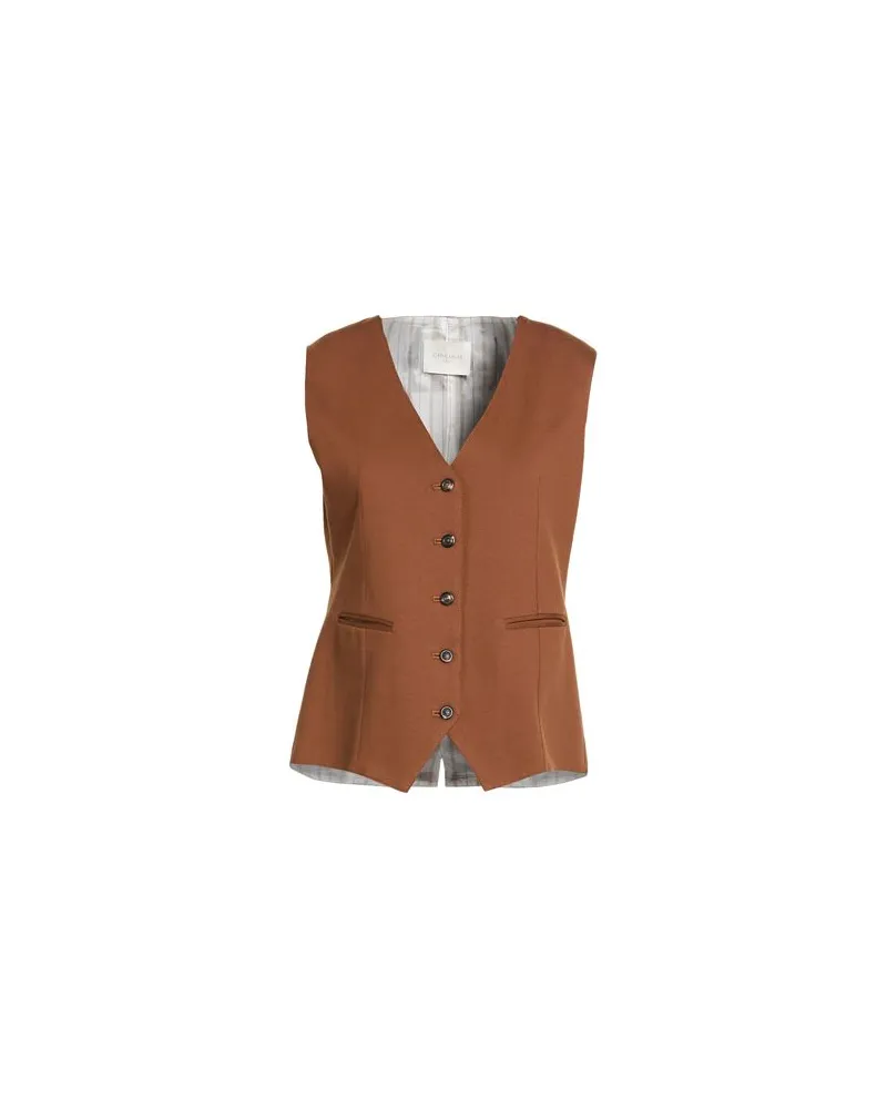 CIRCOLO 1901 ANZÜGE und CO-ORDS - Couture-Westenauf YOOX.COM Braun