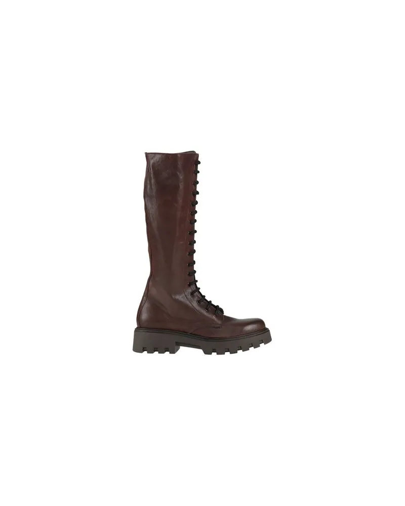 Divine Follie SCHUHE - Stiefelauf YOOX.COM Dunkelbraun