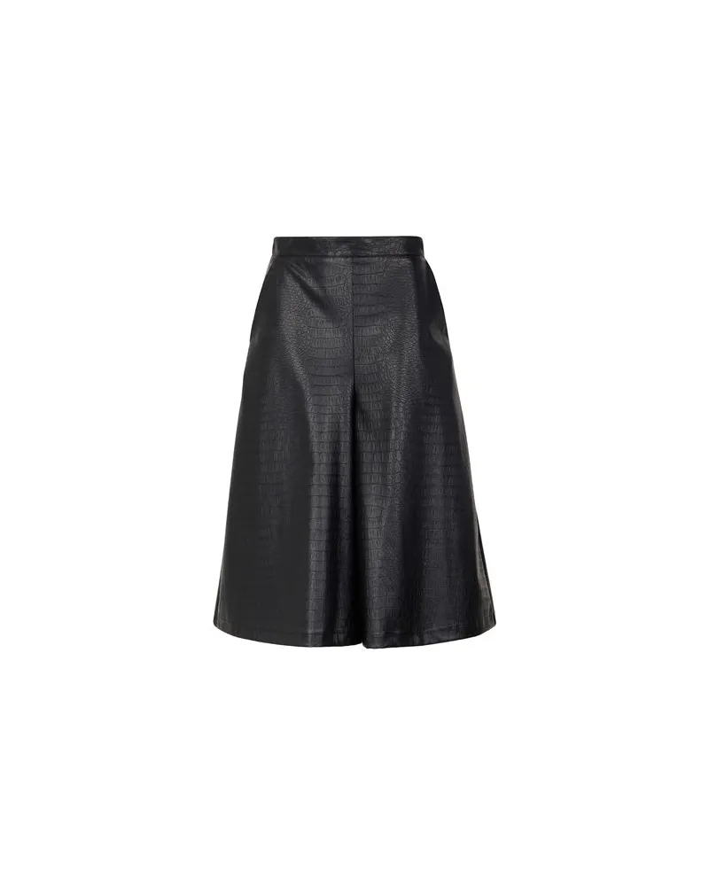 8 by Yoox WIDE-LEG BERMUDAS  - HOSEN & RÖCKE - Hosenauf YOOX.COM Schwarz