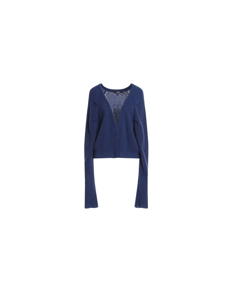 Siste's STRICKWAREN - Strickjackenauf YOOX.COM Blau