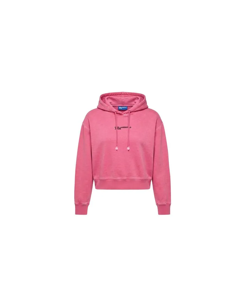 Karl Lagerfeld TOPS - Sweatshirtsauf YOOX.COM Magenta