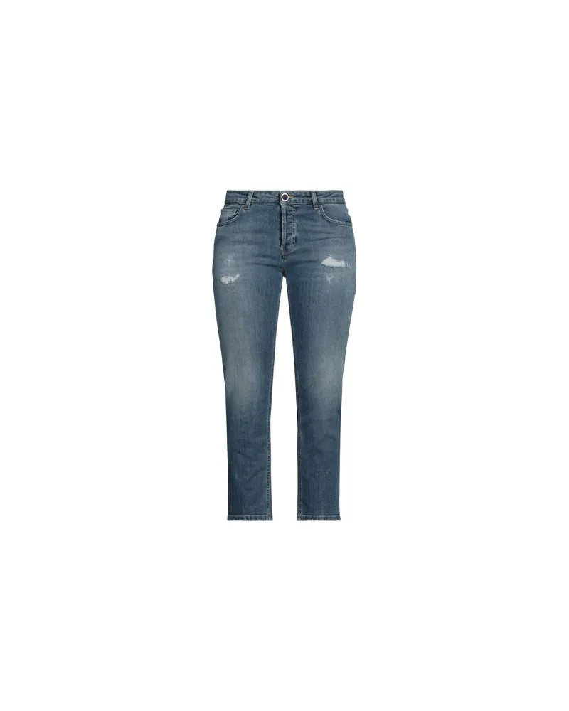 Re-HasH HOSEN & RÖCKE - Jeanshosenauf YOOX.COM Blau